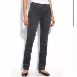 Never worn Eileen Fisher skinny grey corduroys